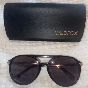 wildfox baroness aviator sunglasses